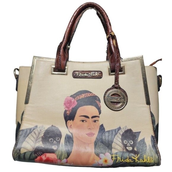 Frida Kahlo Jungle Collection Monkey Series Purse - Picture 1 of 12